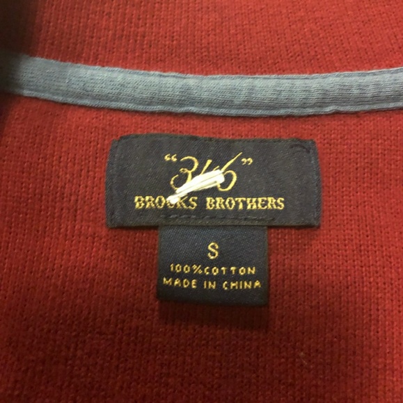 Brooks Brothers Quarter Zip size MS - Picture 3 of 3